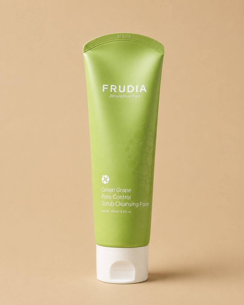 Espuma limpiadora control de poros uva verde