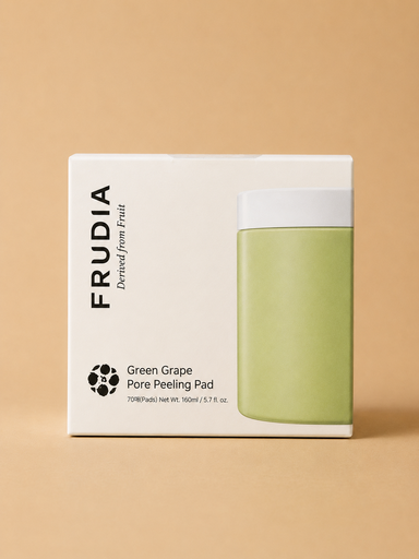 [EVER008625] Pack 70 almohadillas exfoliantes para poros de uva verde